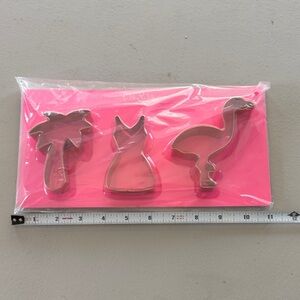 Lilly Pulitzer Pink Cookie Cutters
